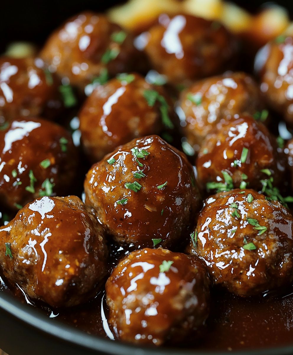 Salisbury steak meatballs