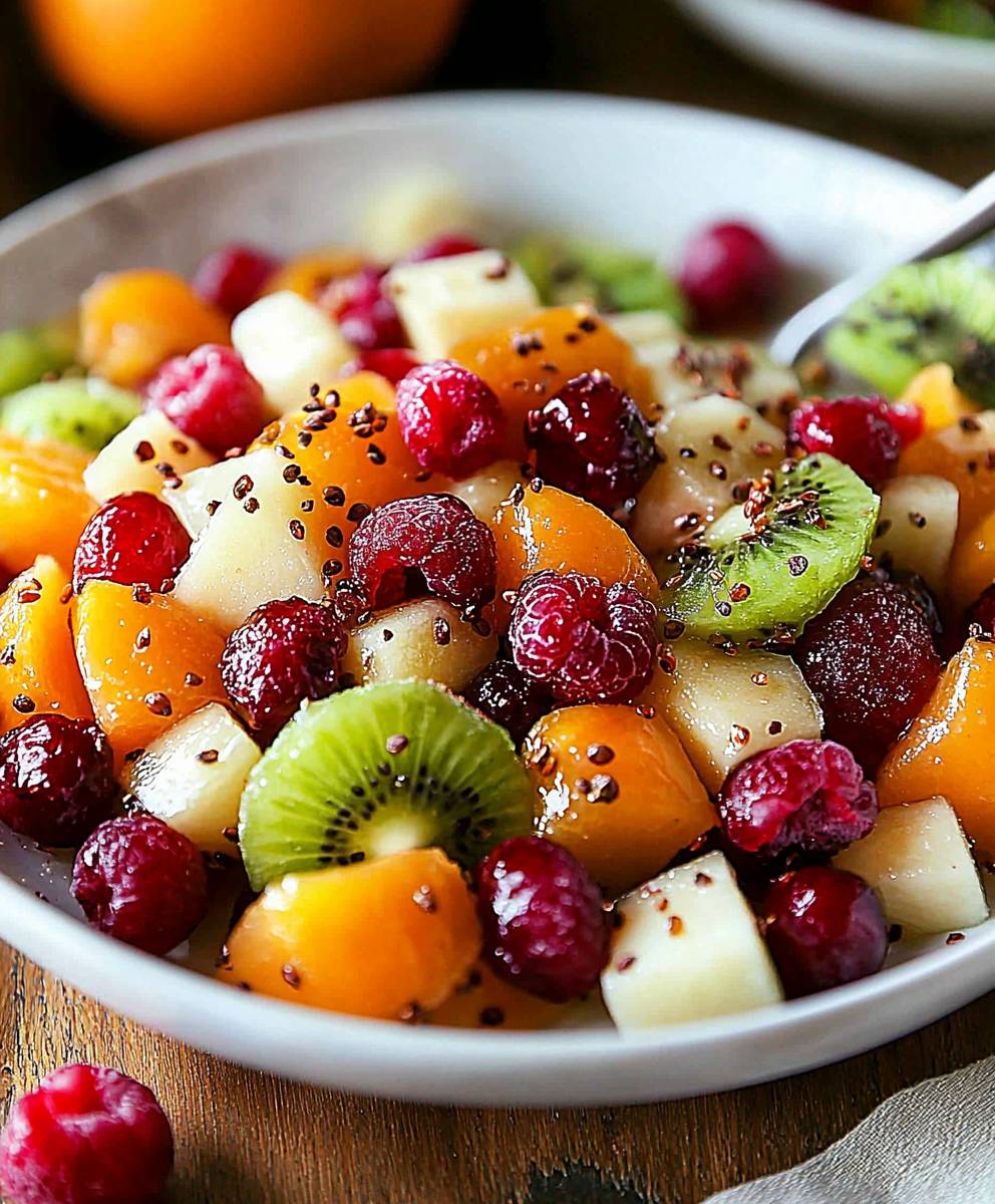 Winter fruit salad