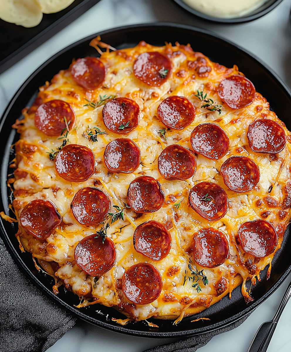 Crustless Pizza