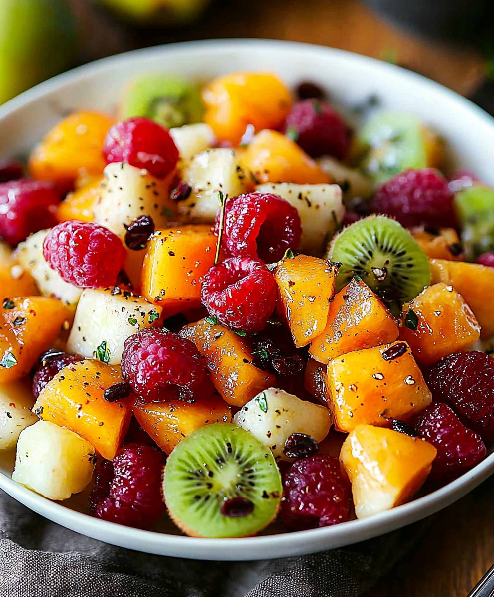 Winter fruit salad