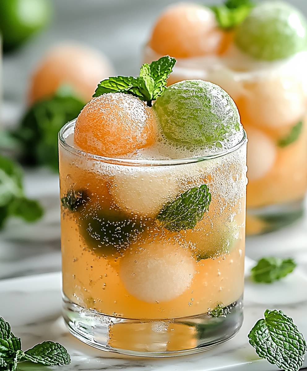 Minted Melon Fizz