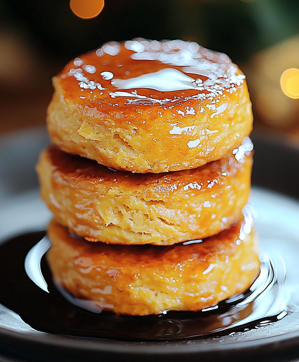 Sweet Potato Honey Biscuits