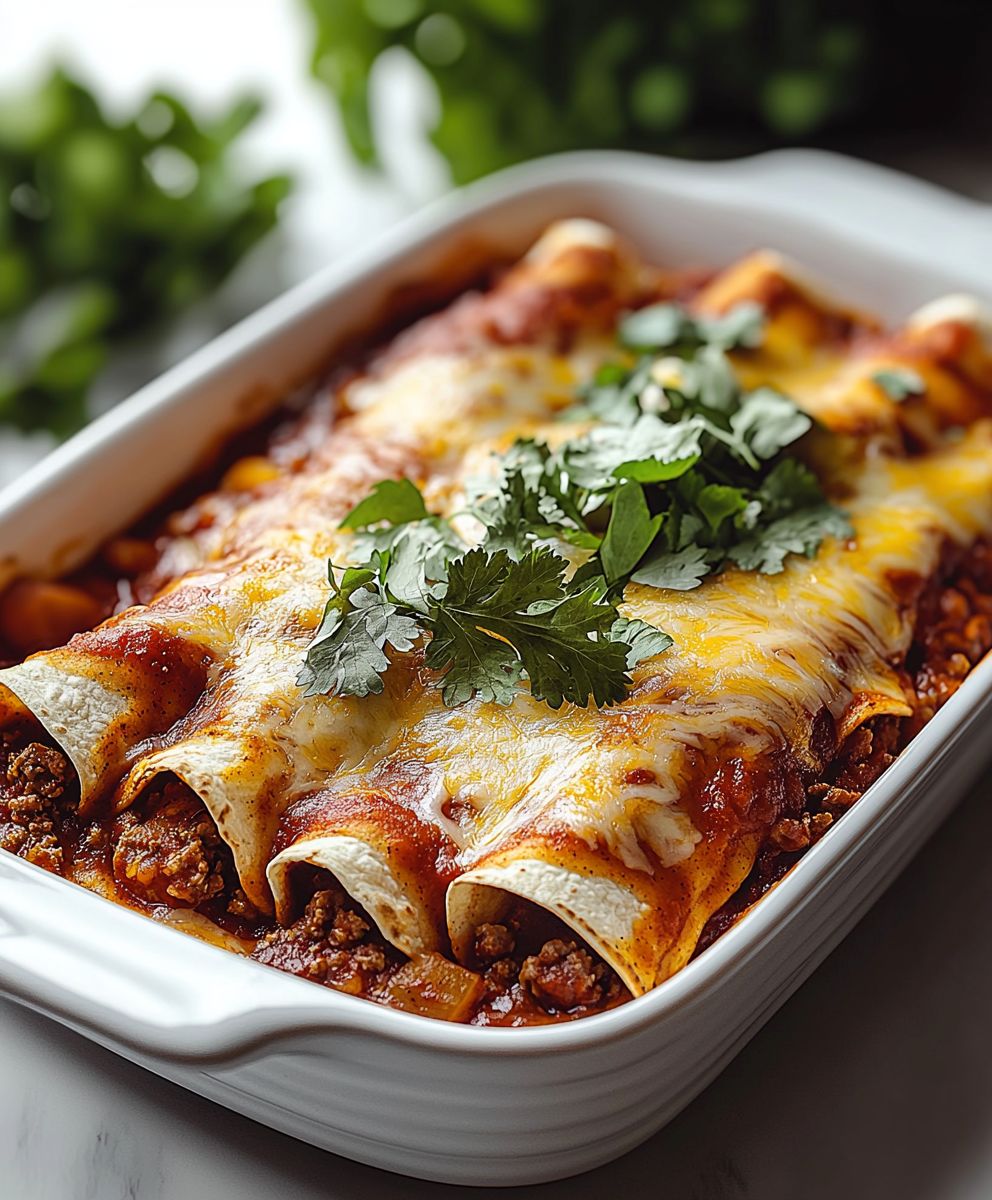 Beef Enchiladas
