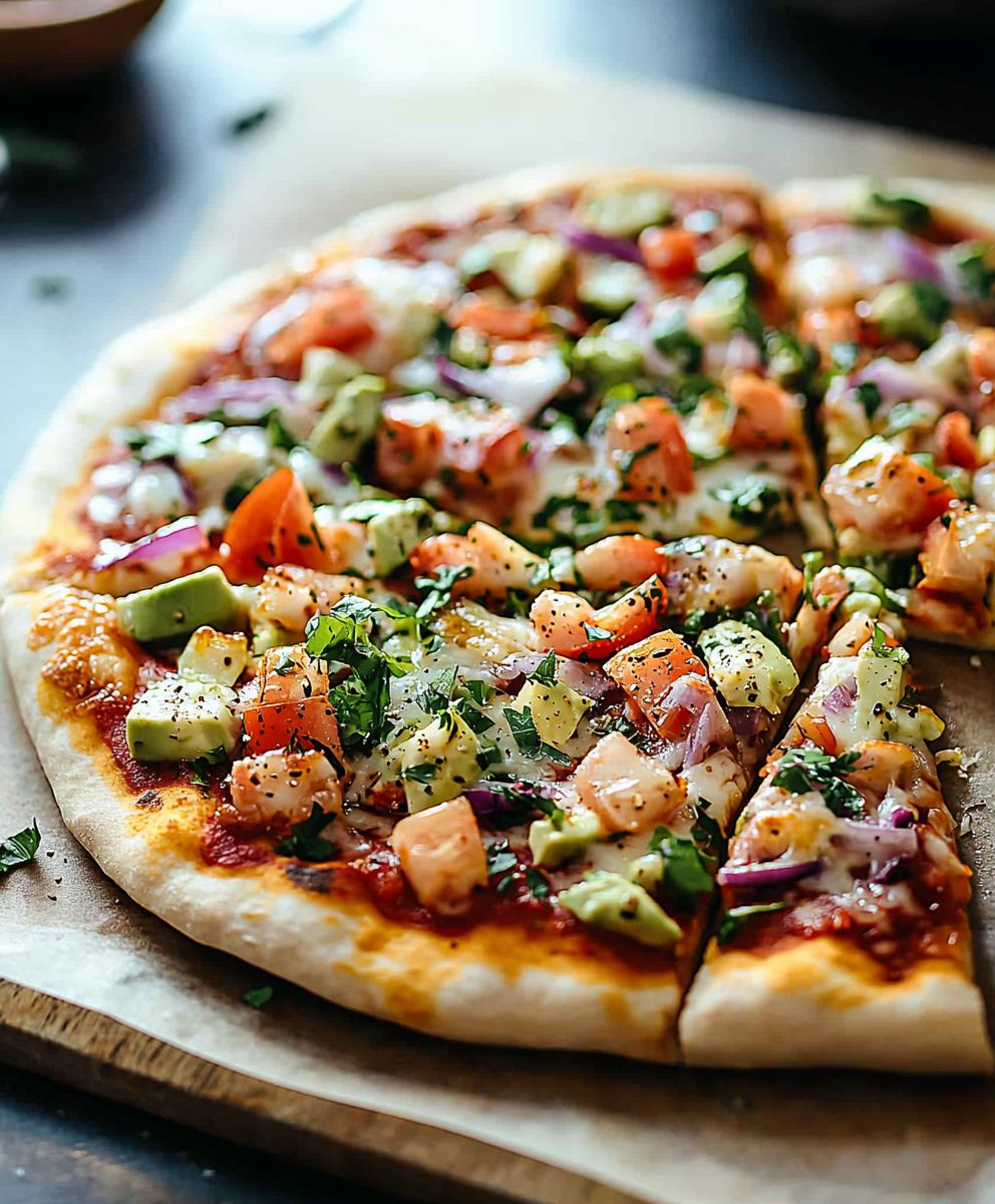 Chopped Salad Pizza