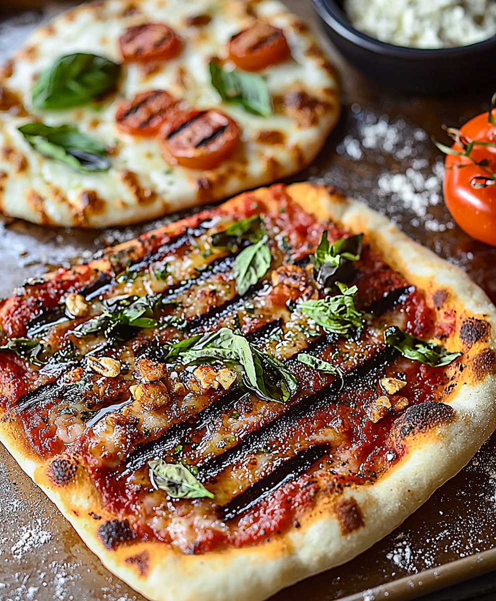 Grilled Pizza