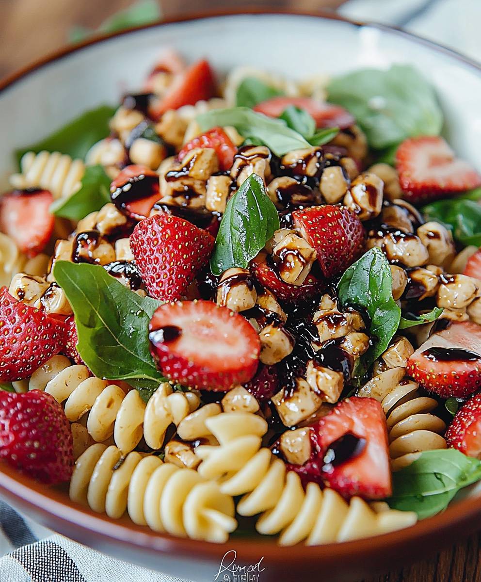Strawberry Pasta Salad