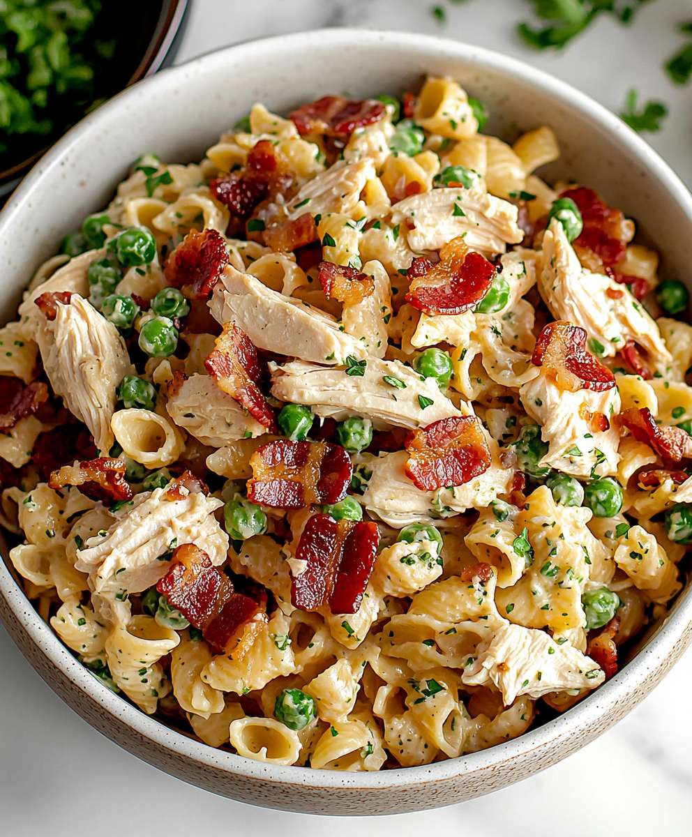 Chicken Bacon Ranch Pasta