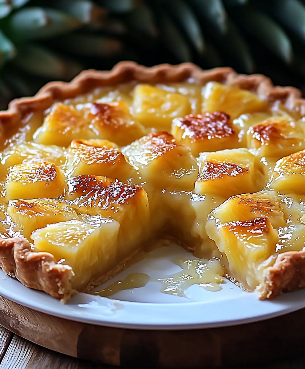 Southern Pineapple Pie