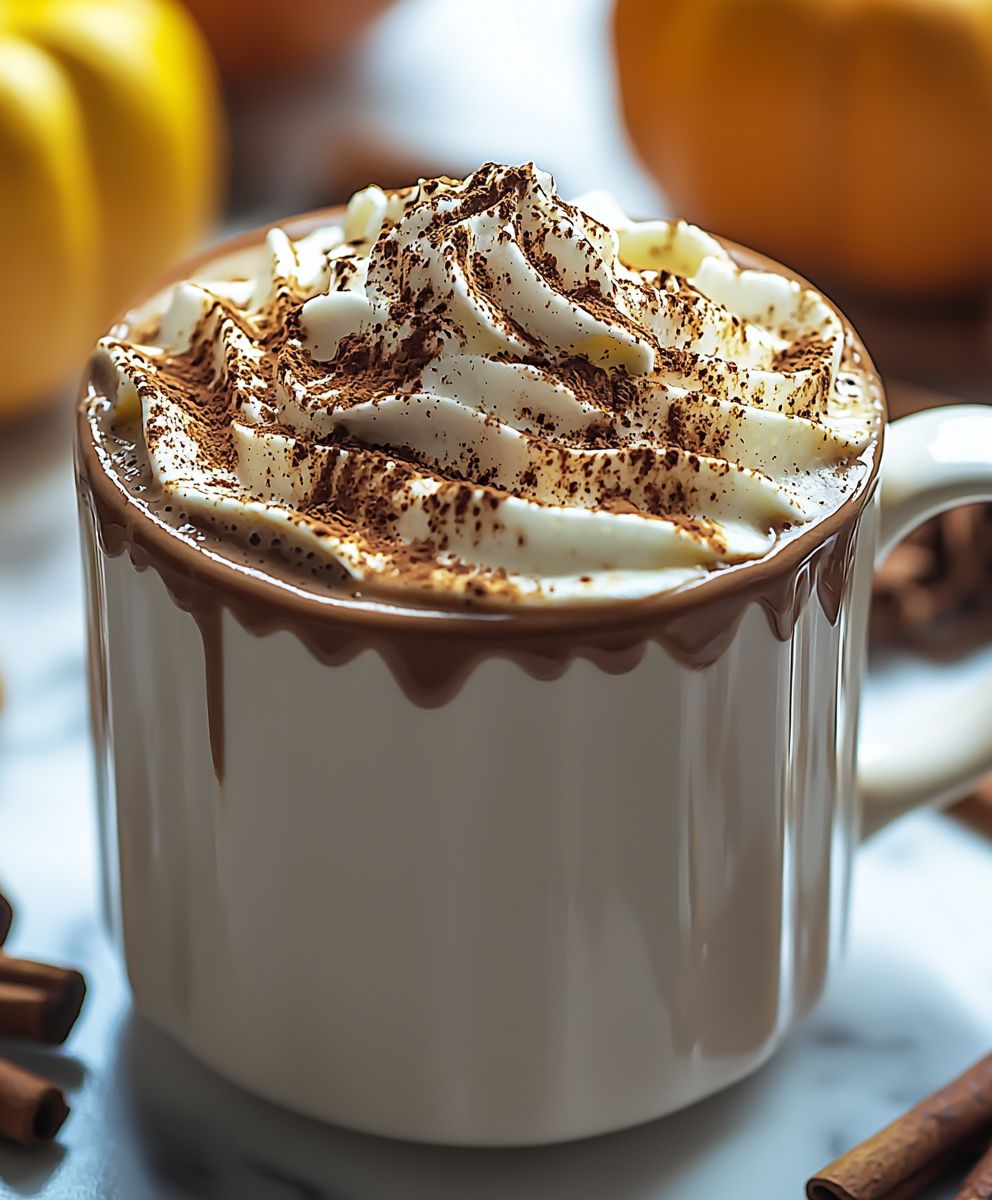 Pumpkin Spice Hot Chocolate