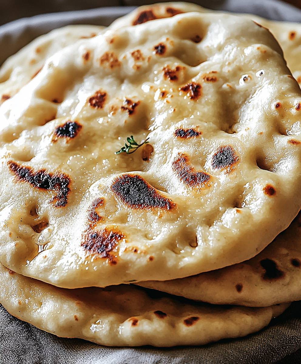 Homemade Naan Bread