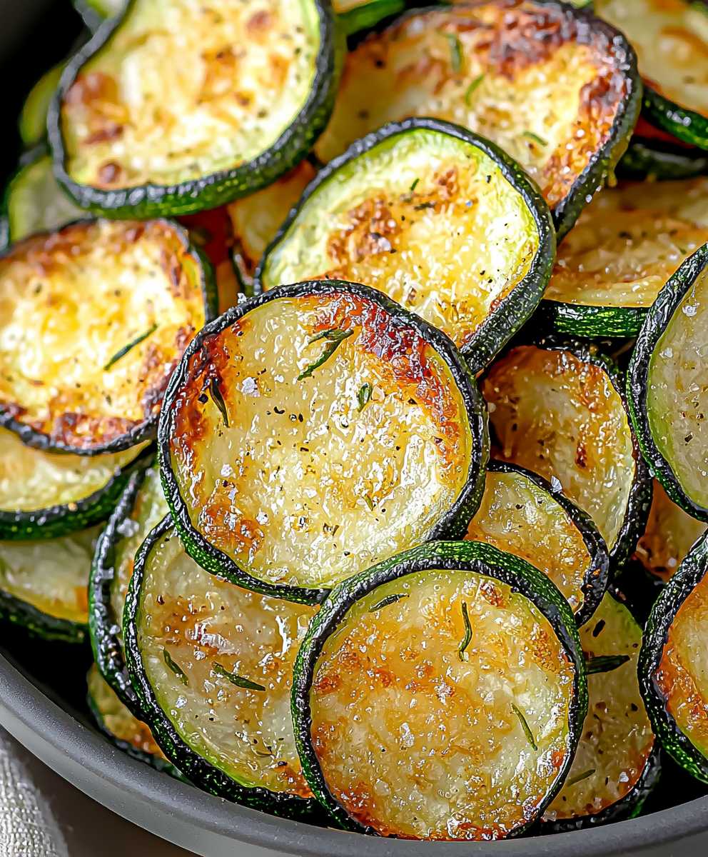Air Fryer Zucchini Chips