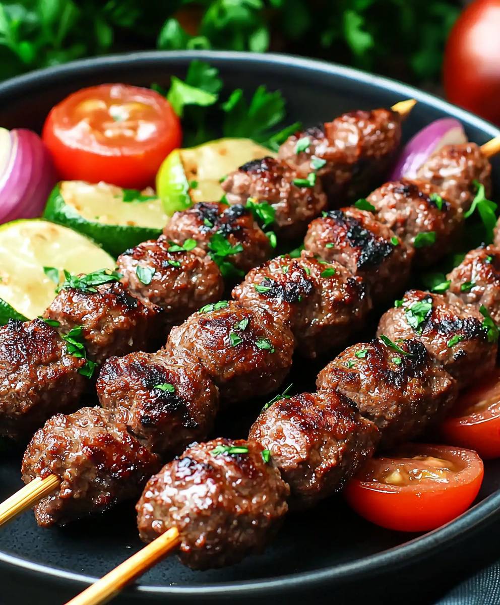 Ground Beef Kebabs