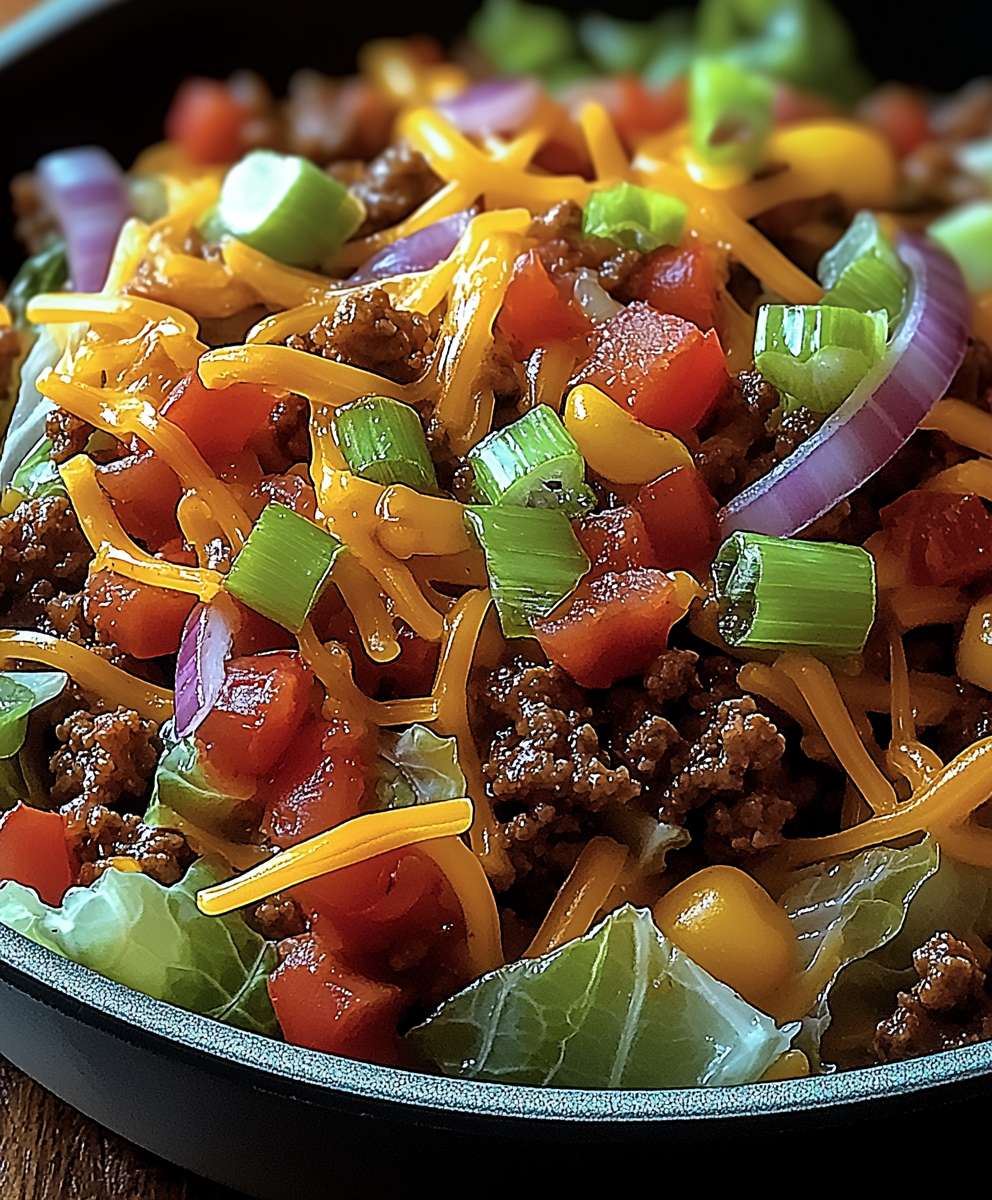 Ground Beef Taco Skillet