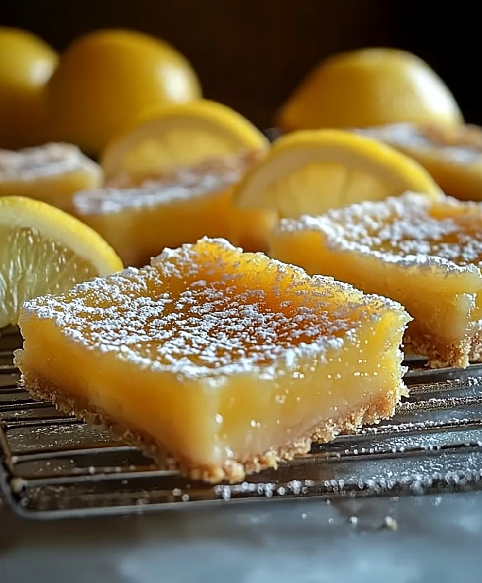 Lemon pie bars