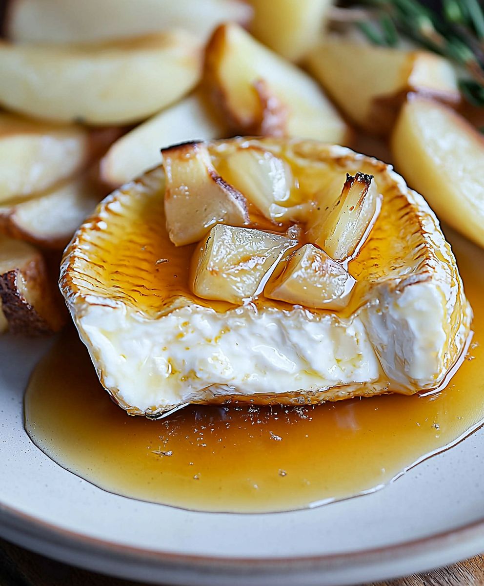 Baked Brie with Honey