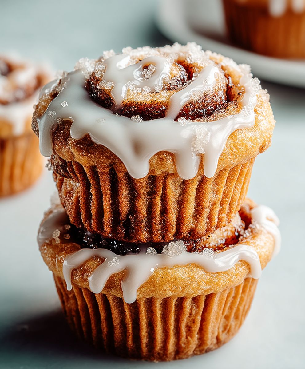 Cinnamon bun muffins