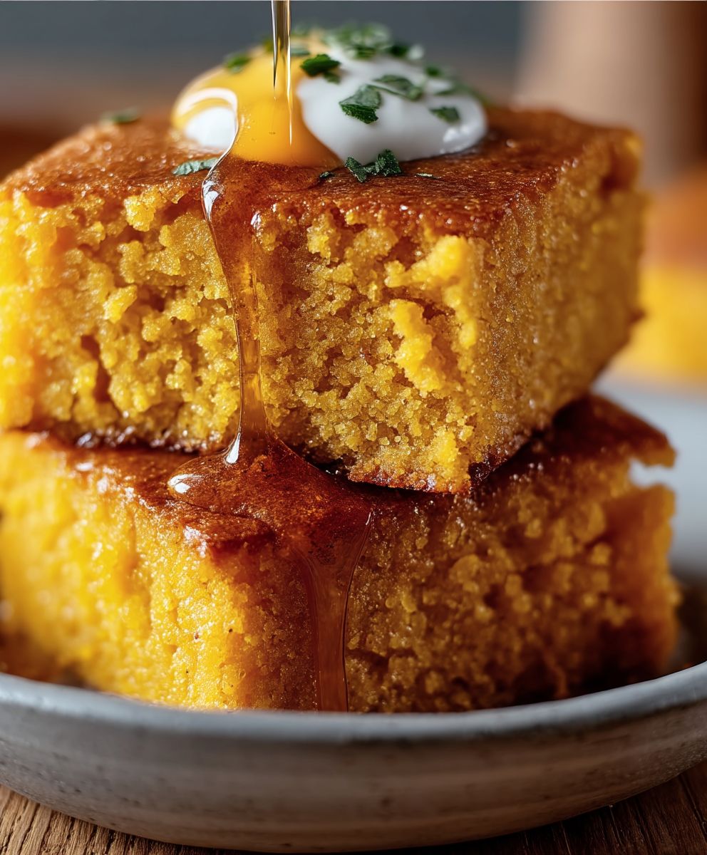 Sweet potato cornbread