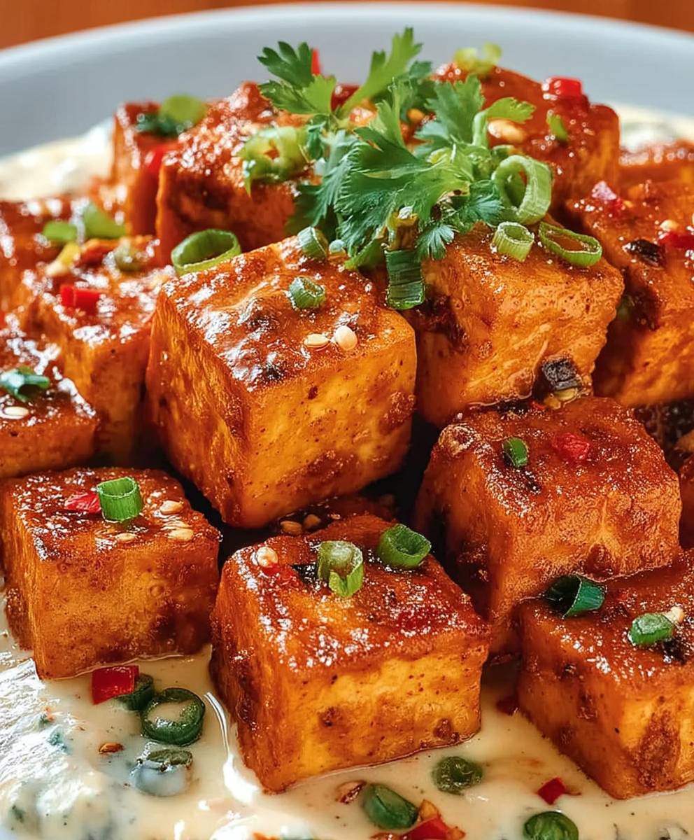 Spicy Tofu Coconut Sauce