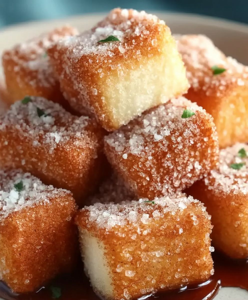 Angel Cake Churro Bites
