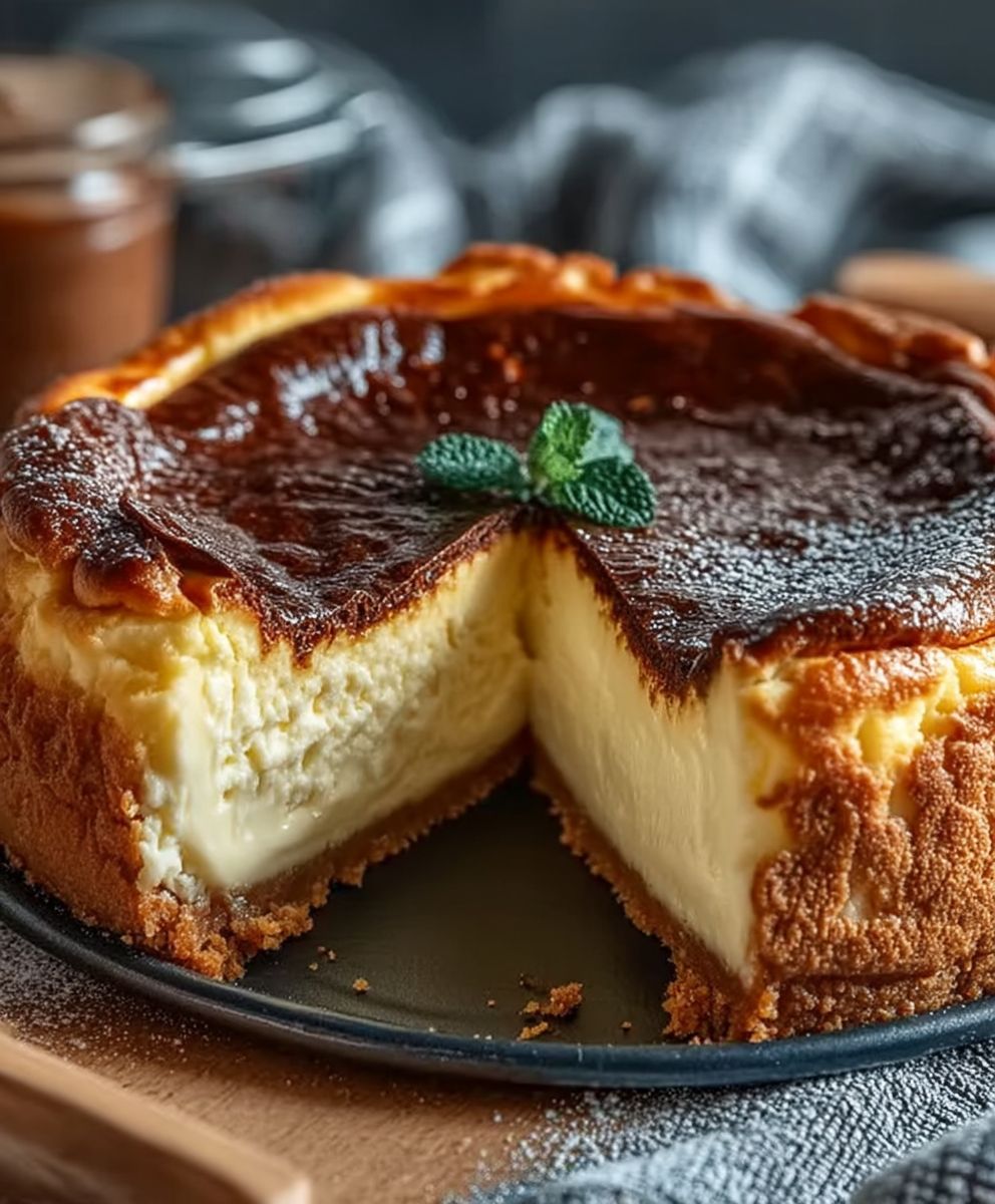 Basque Cheesecake Loaf Pan
