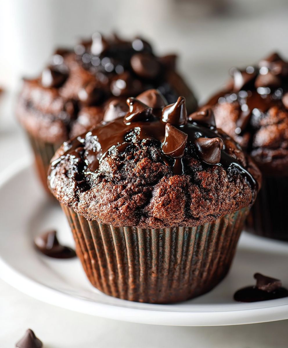 Double Chocolate Muffins