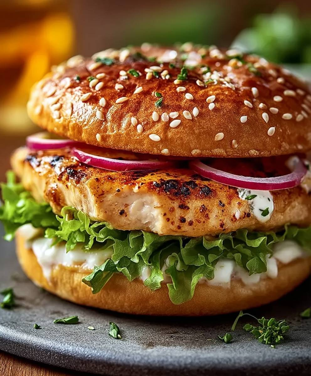 Chicken Caesar Burger