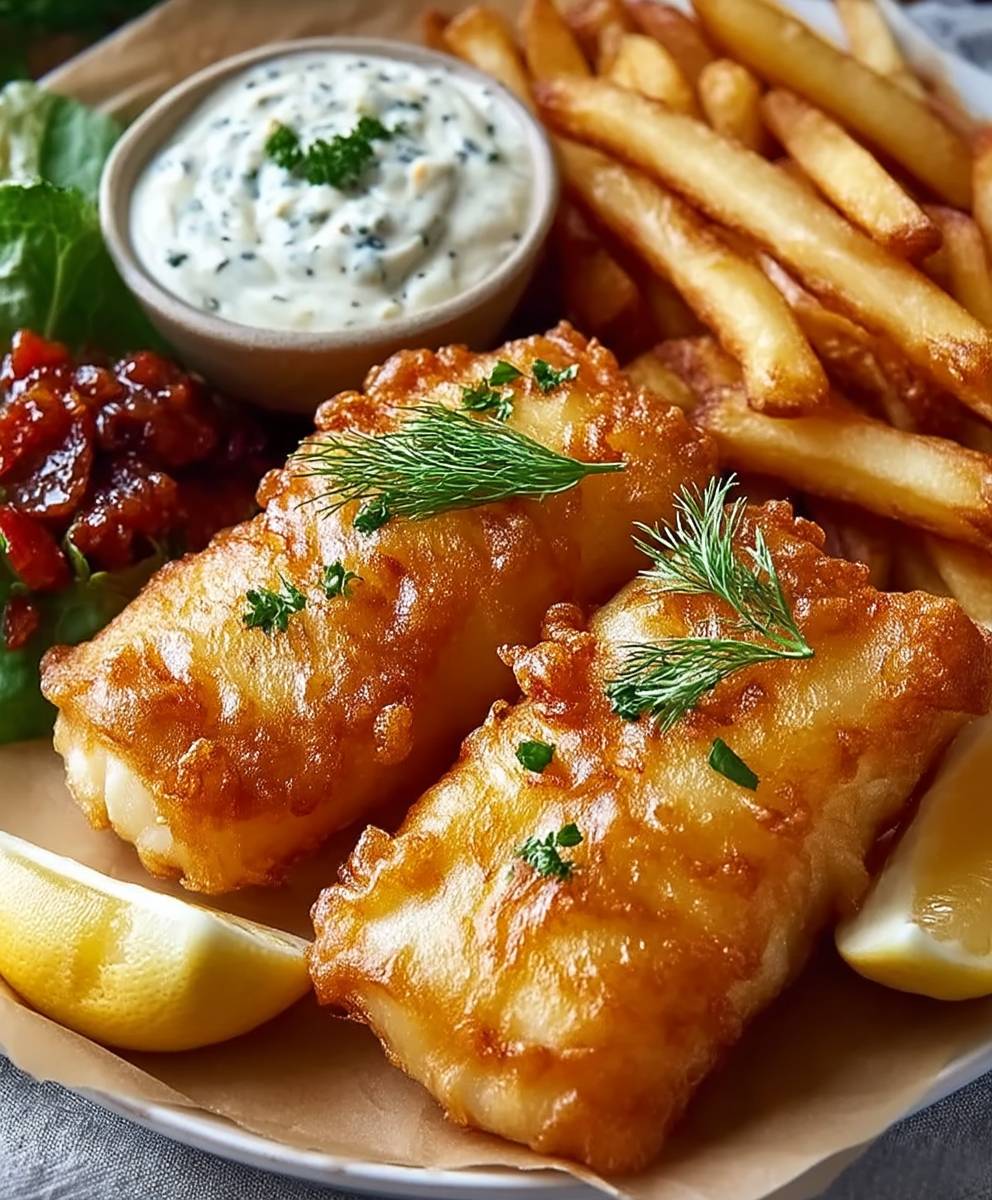 Beer battered fish