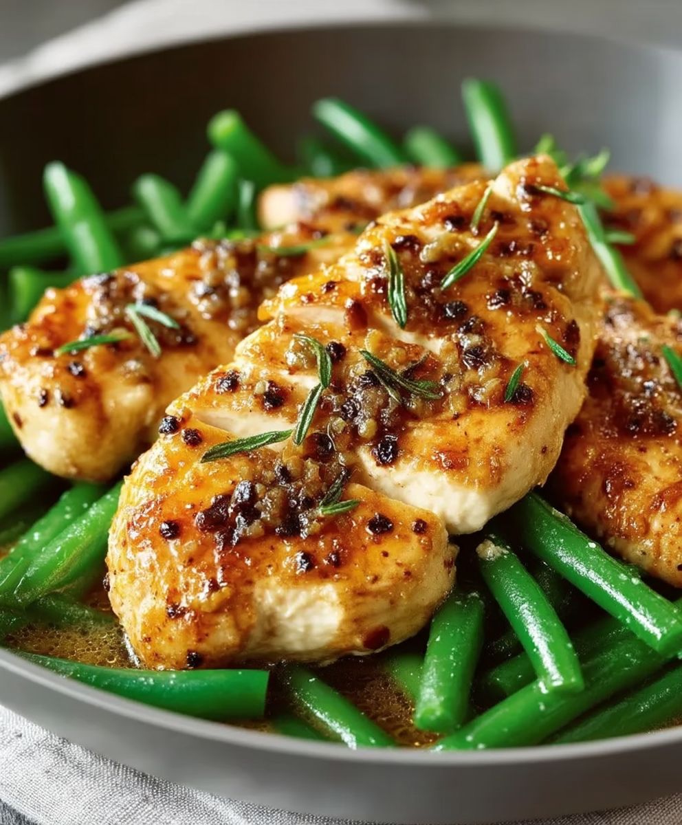 Chicken Breast Green Beans