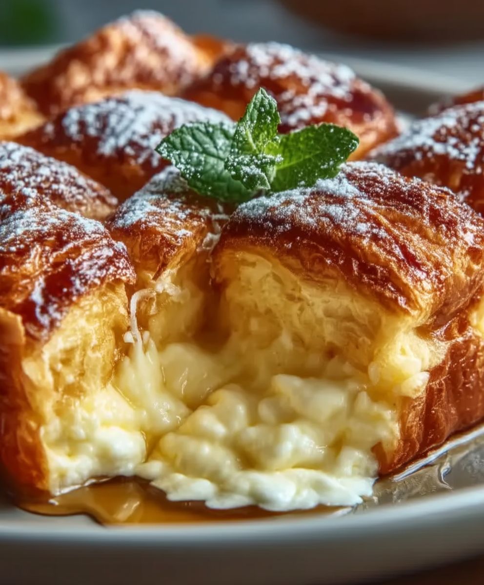 Croissant French Toast Casserole