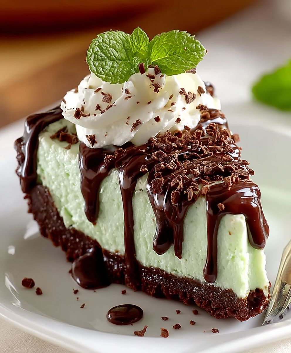 Mint Chocolate Cheesecake