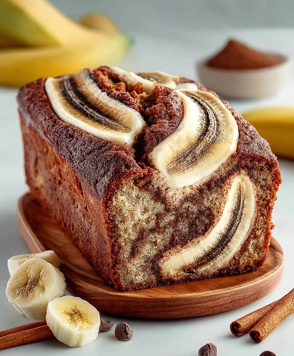 Cinnamon Banana Bread