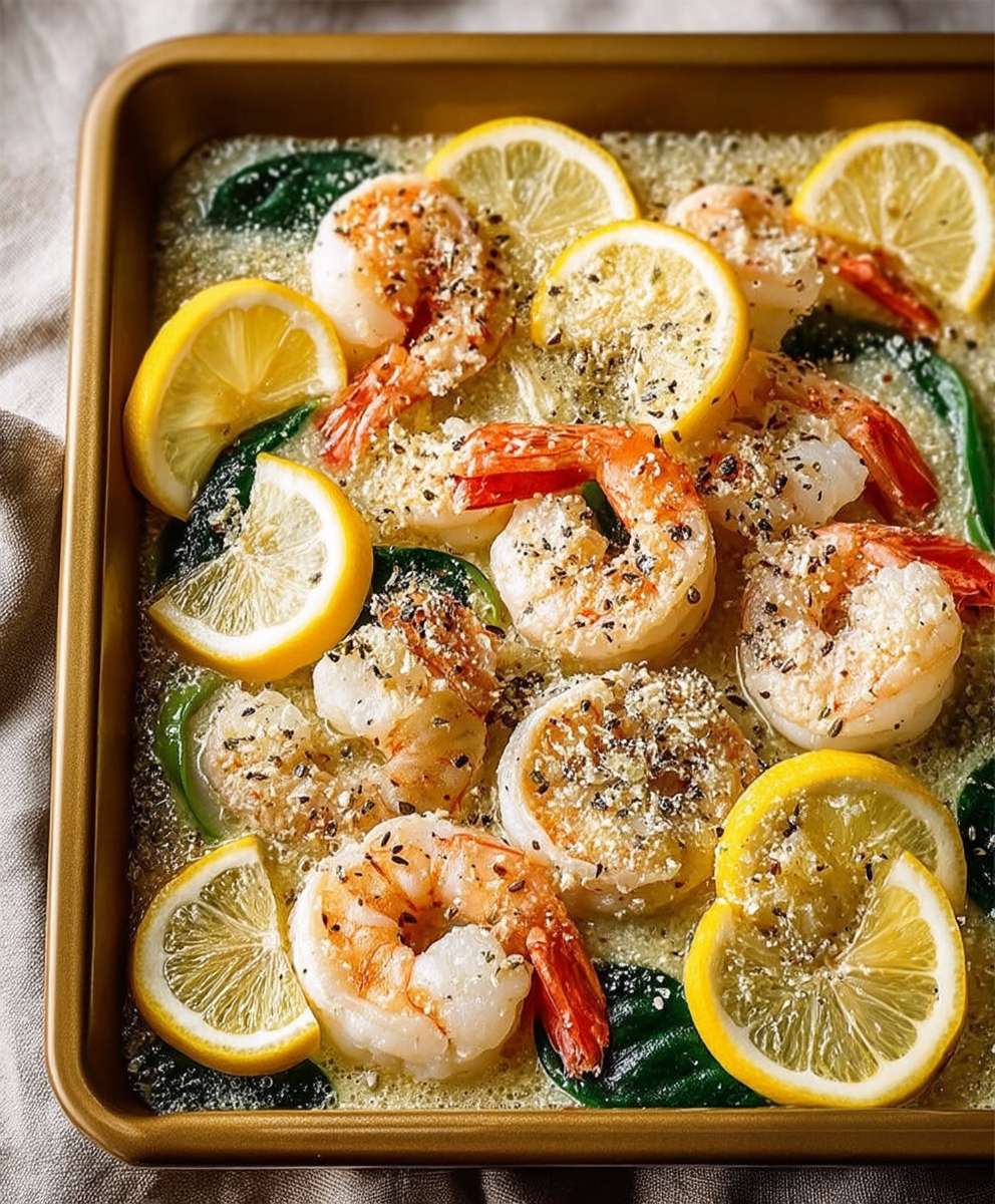 Shrimp Scampi One Pan