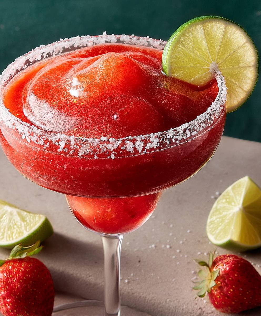 Strawberry Frozen Margaritas