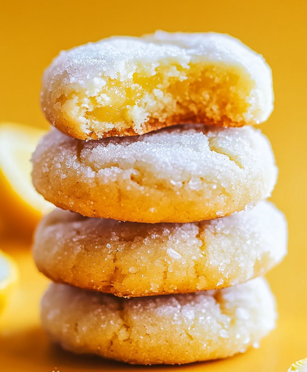 Lemon Pixie Cookies