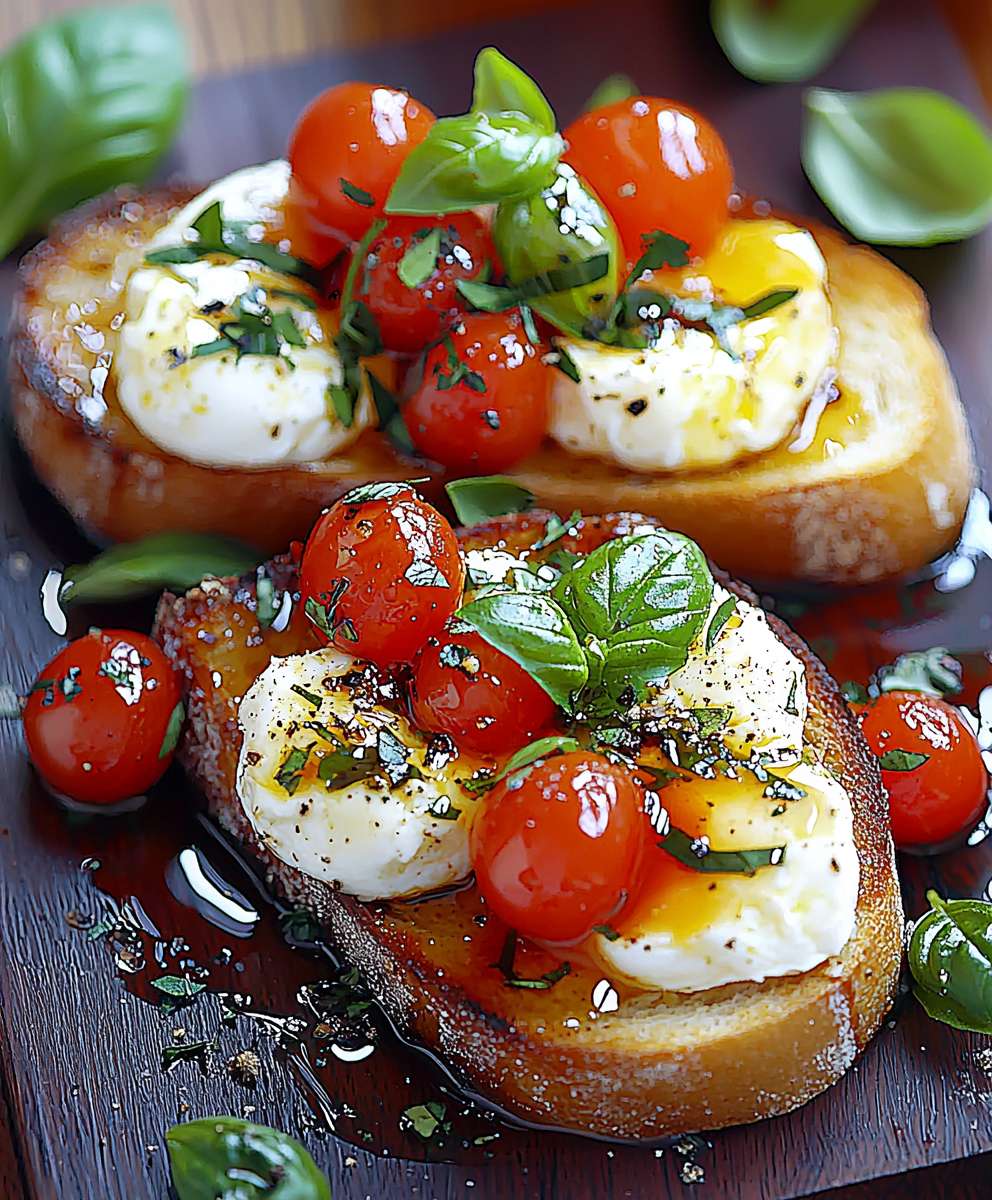 Burrata Bruschetta