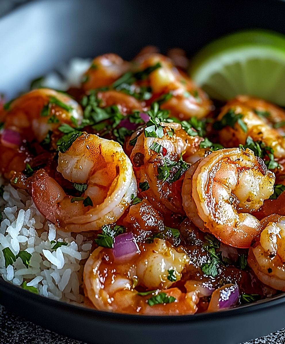 Crevettes Rougail