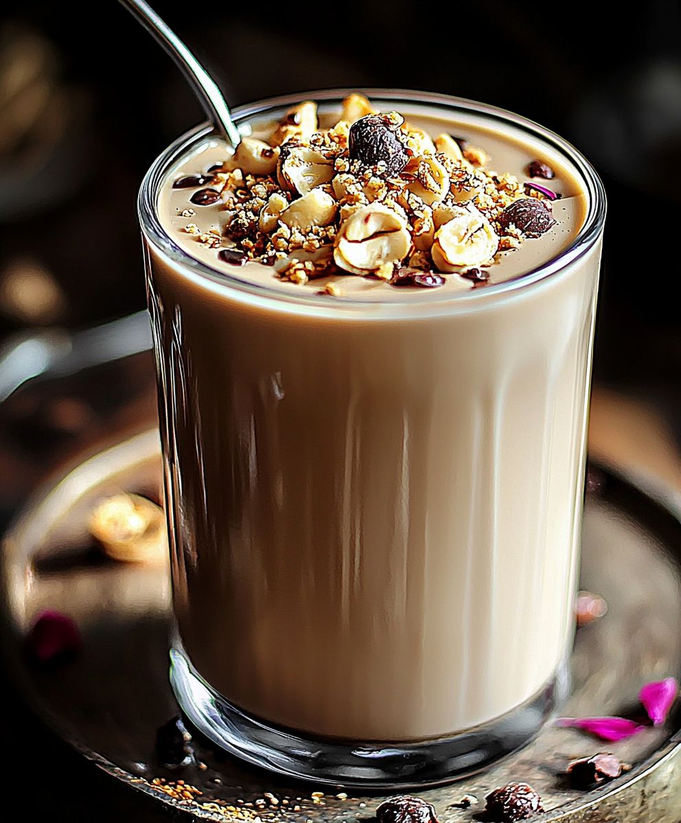 Peanut butter oat latte