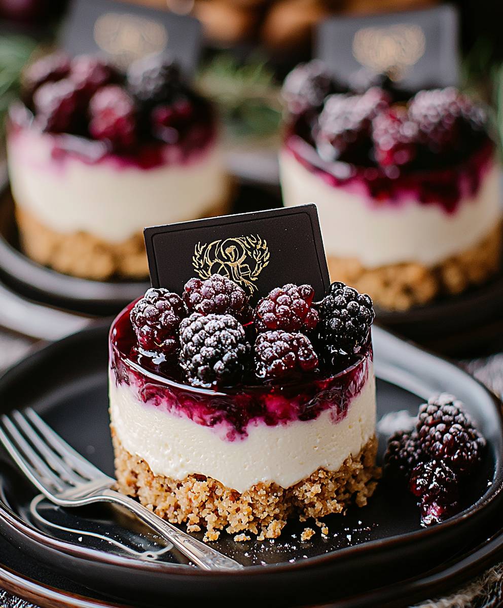Mulled wine cheesecake