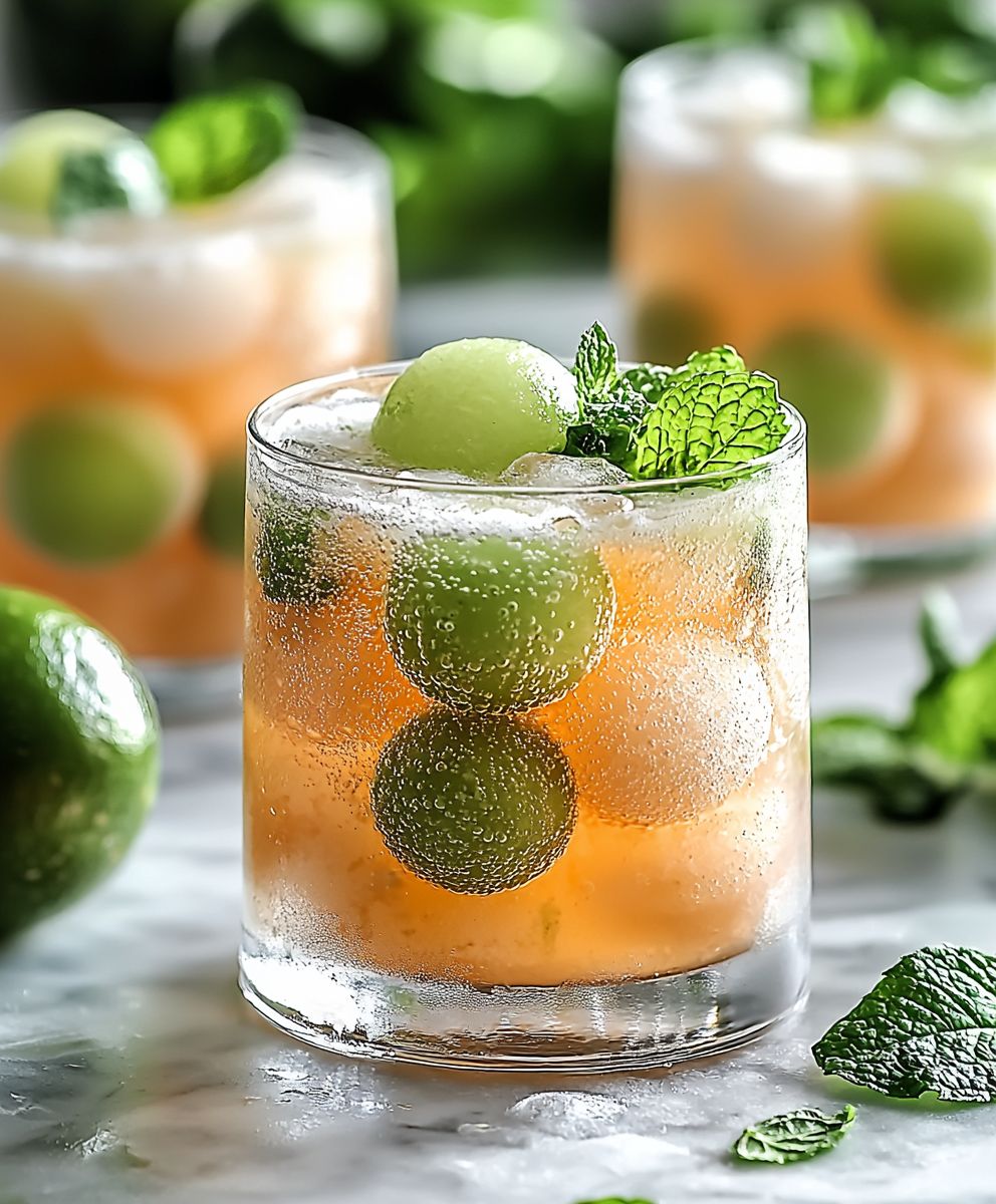 Minted Melon Fizz