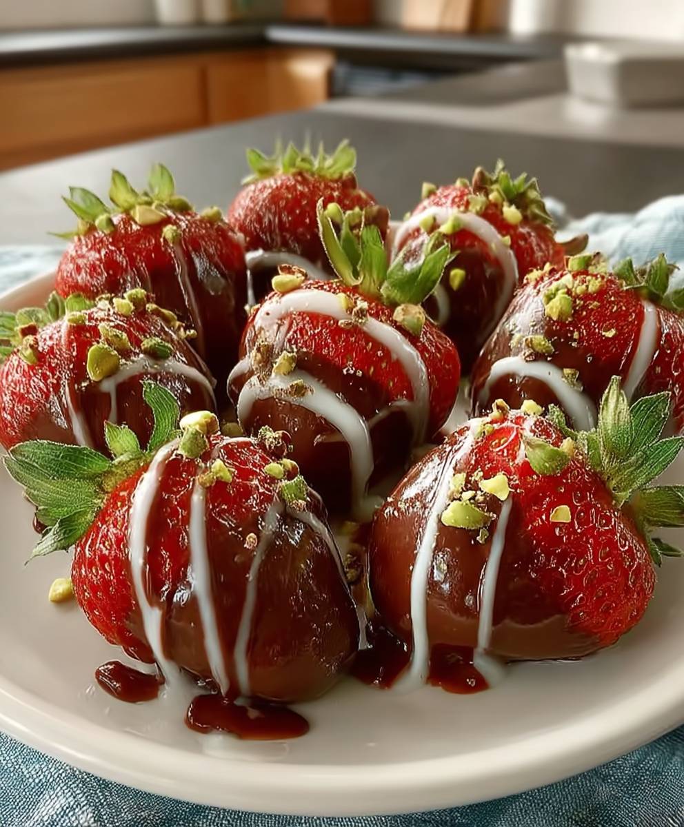 Chocolate dipped strawberries
