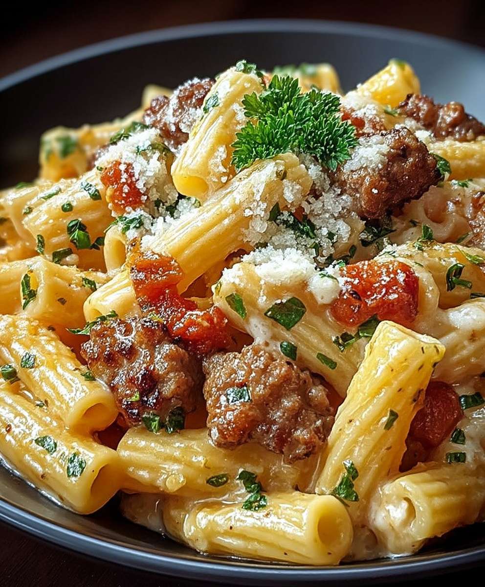 Sausage Pasta Creamy Italian