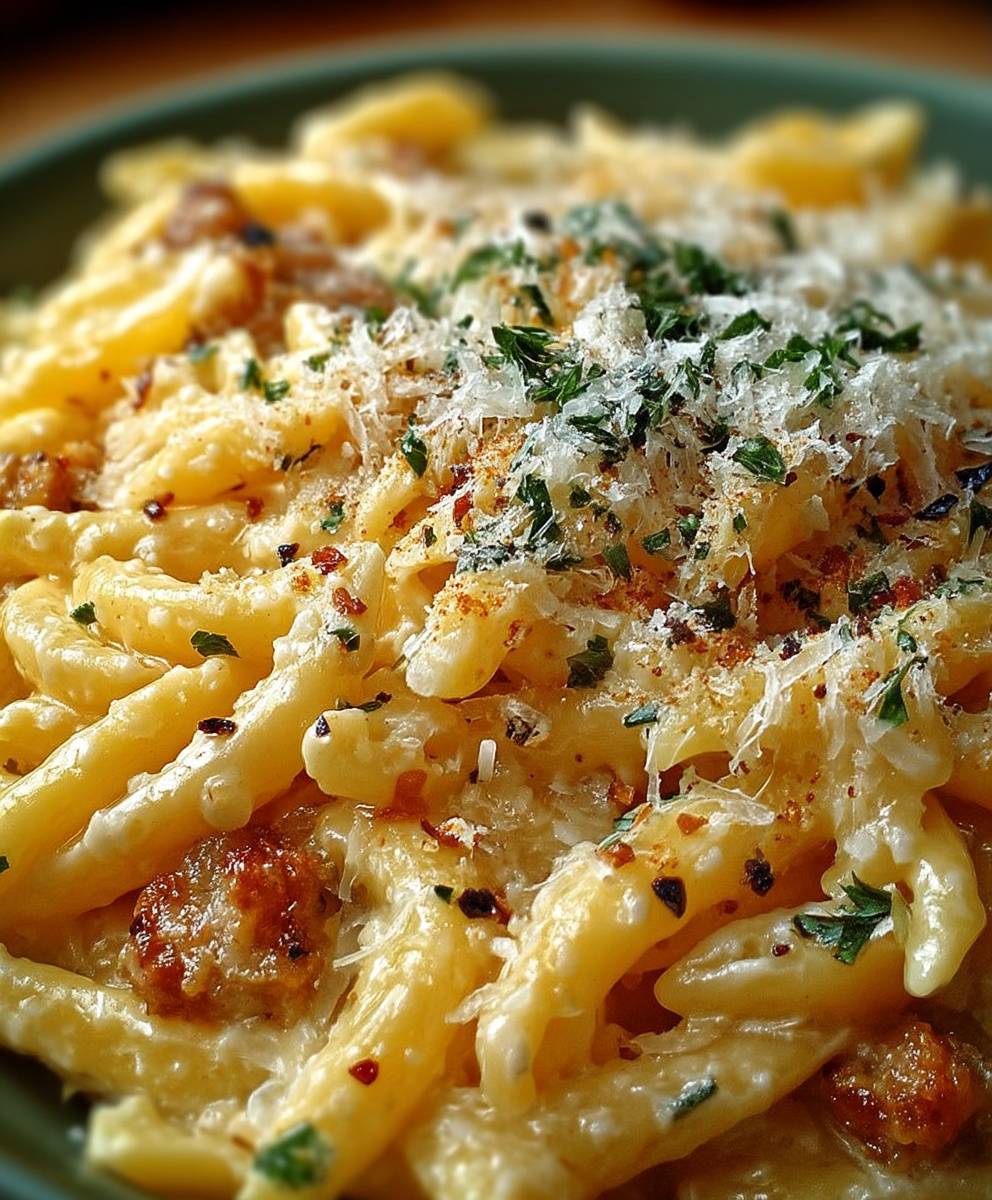 Garlic Parmesan Pasta