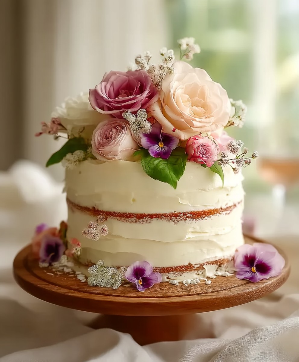 Spring Floral Cake