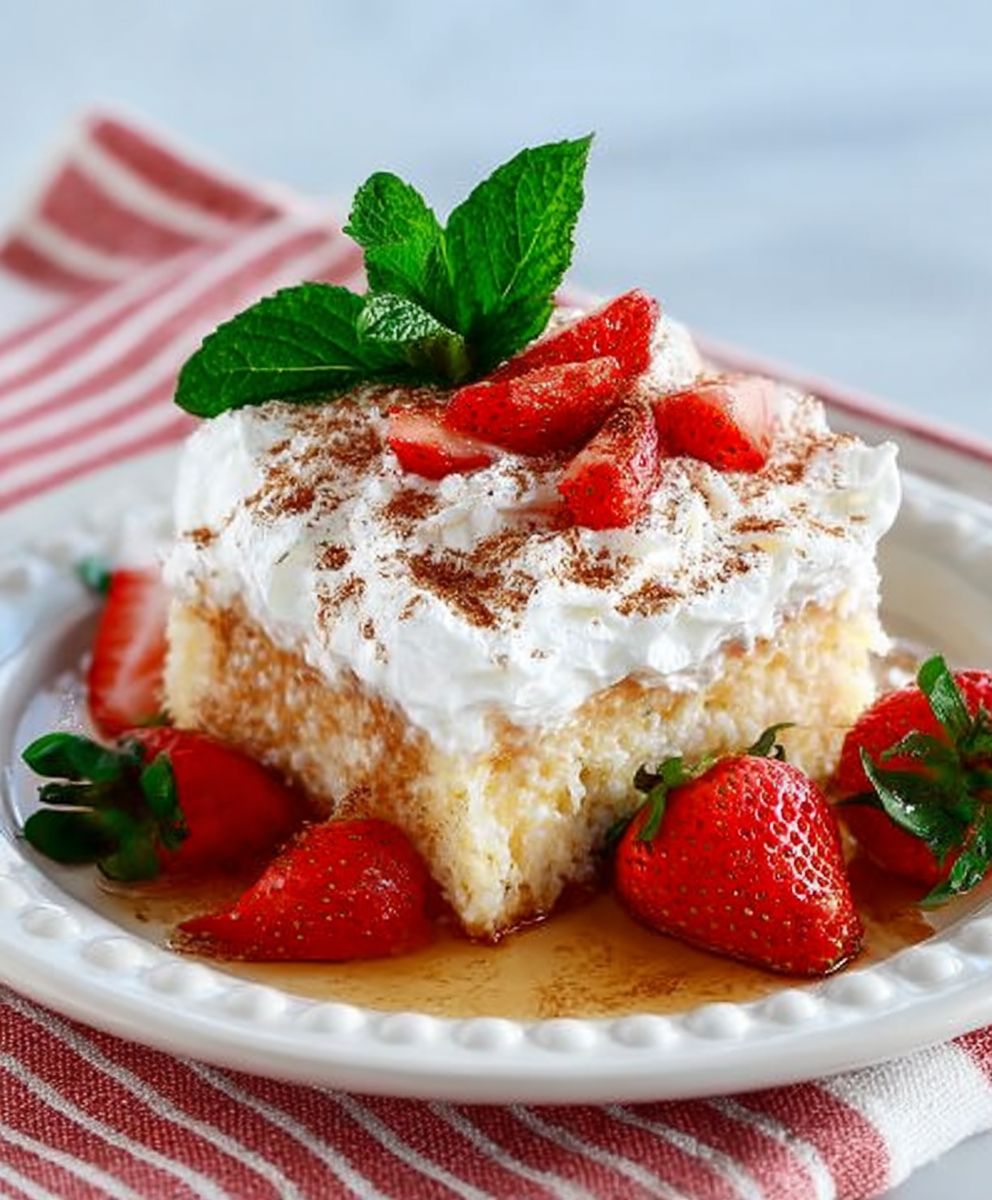 Tres leches cake