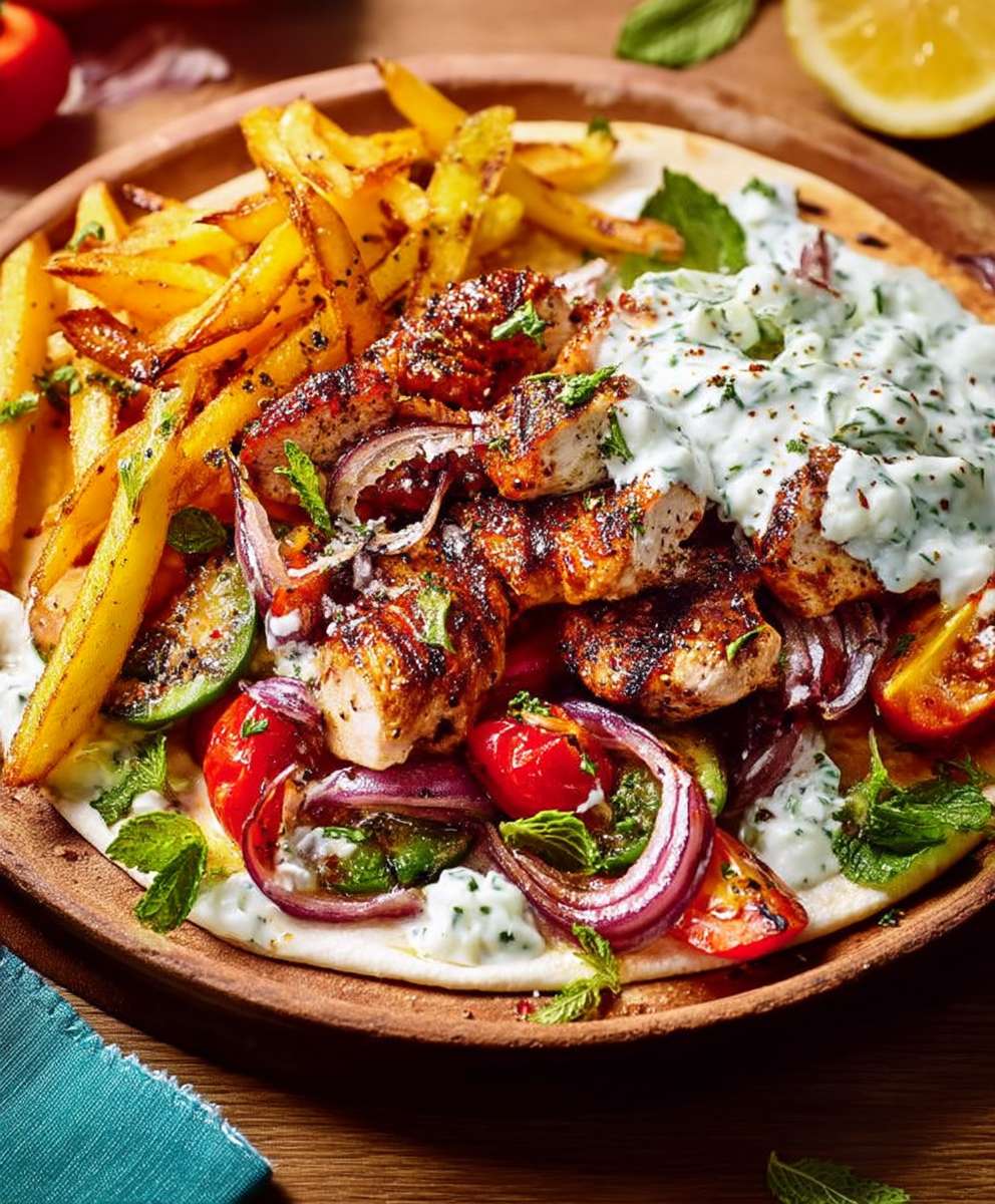 Chicken souvlaki
