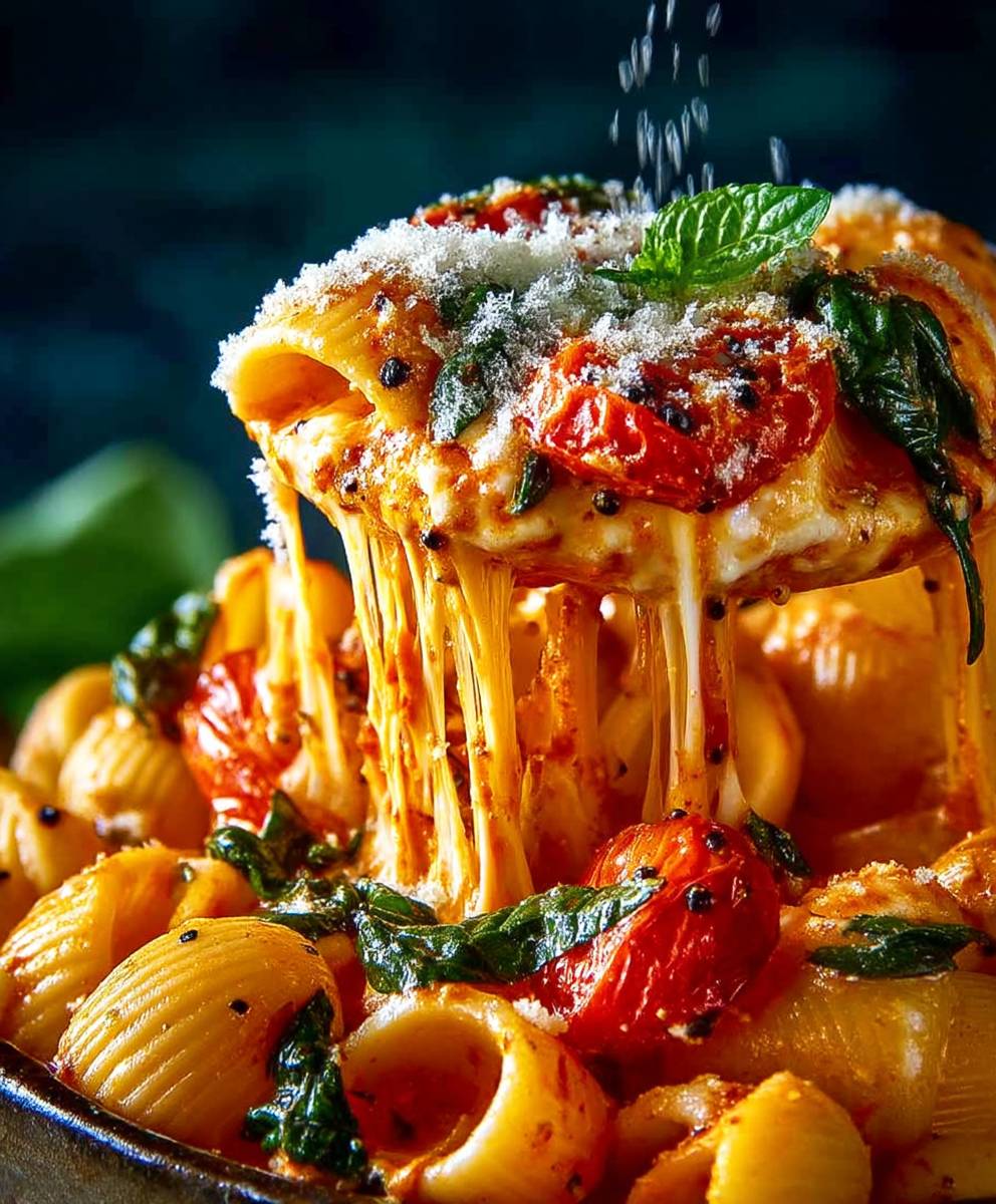 Creamy Caprese Pasta