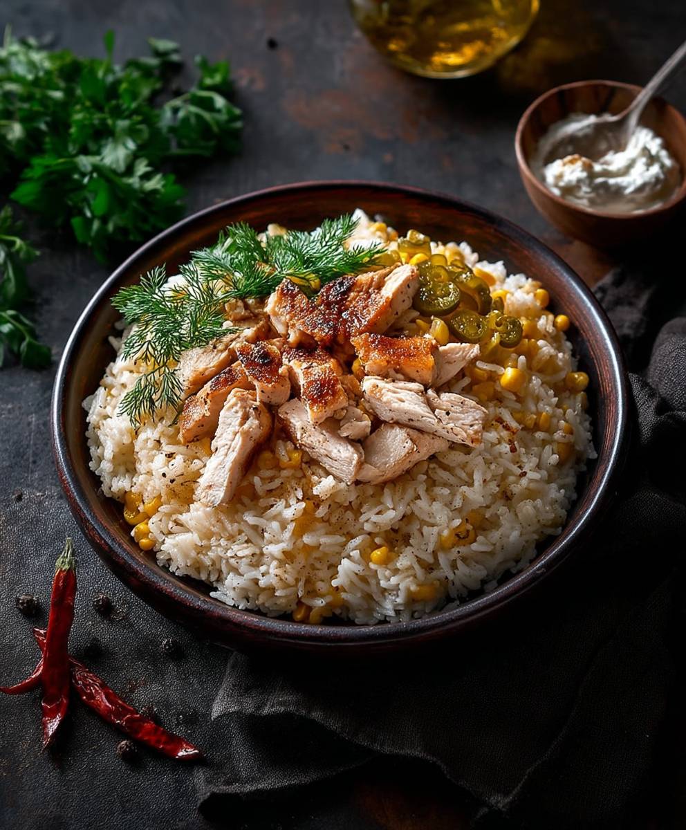 Turkish Chicken Rice