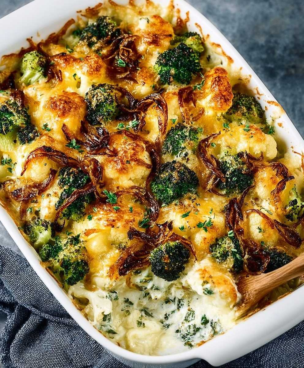 Broccoli Cauliflower Casserole