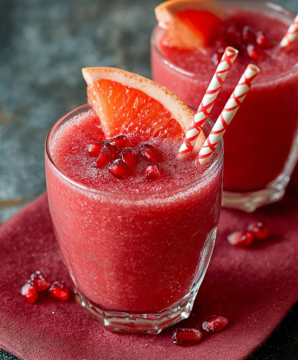 Red Velvet Grapefruit Smoothie