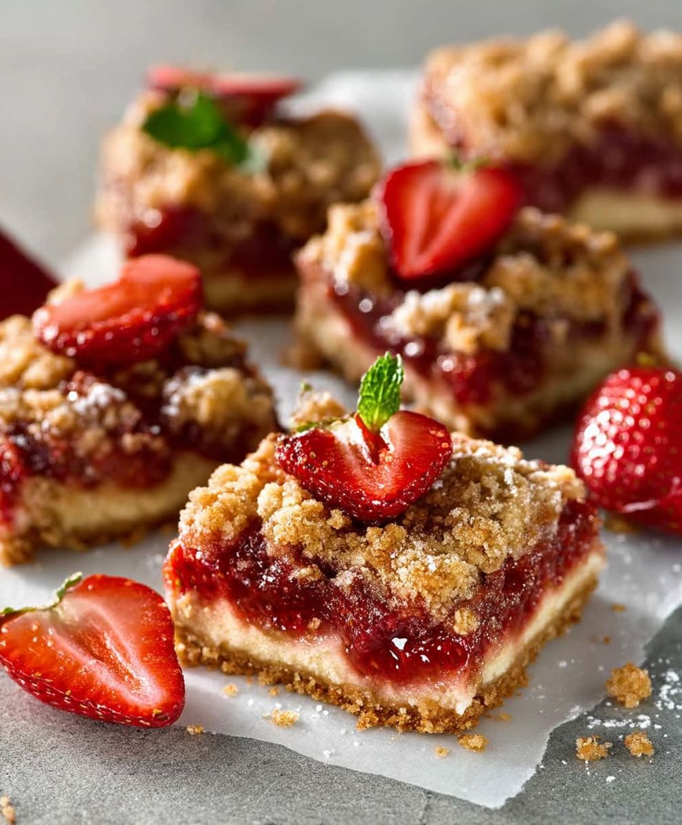 Strawberry bars